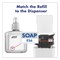 PURELL 1200 mL 5.25 in. x 8.8 in. x 12.13 in. ES6 Soap Touch-Free Dispenser - White